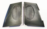 DASH SPEAKER COVERS BLACK fits 88 - 94 CHEVY & GMC TRUCK SUBURBAN BLAZER PU