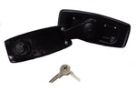 BLACK Manual Crank Handle With Lock 2 Keys & Clutch Fits 1973-89 M1009 CUCV Blazer