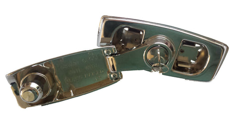 Chrome Manual Crank Handle With Lock, 2-Keys, & Clutch Fits 1973-89 M1009 CUCV Blazer